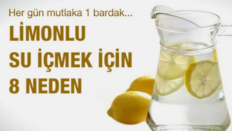 Neden sabahları limonlu su içmeliyiz?